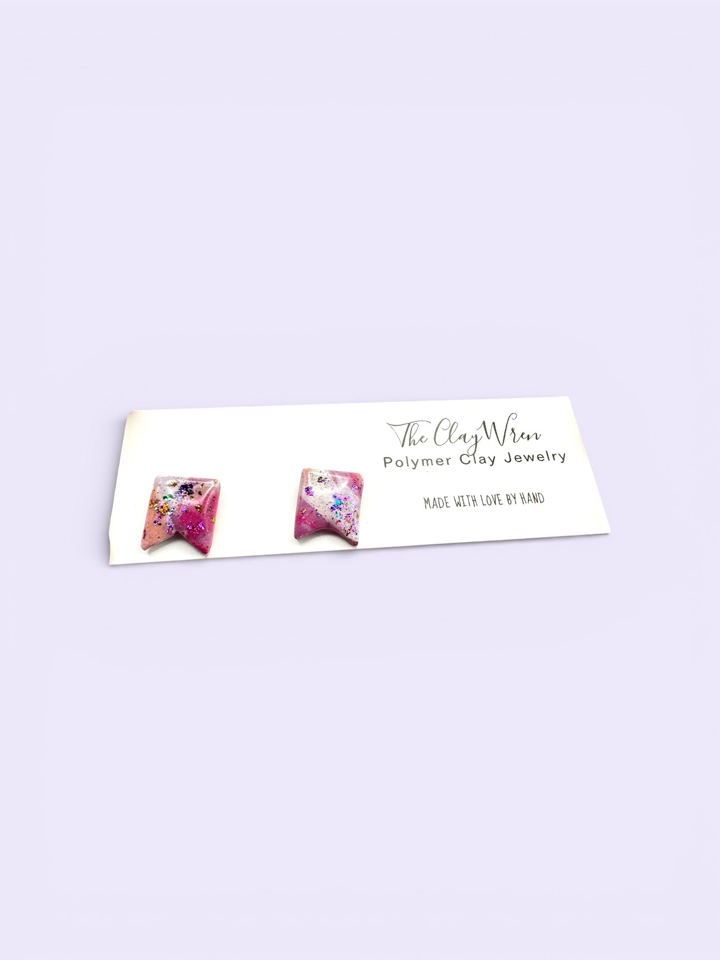 Flag Multicolor Studs- Small