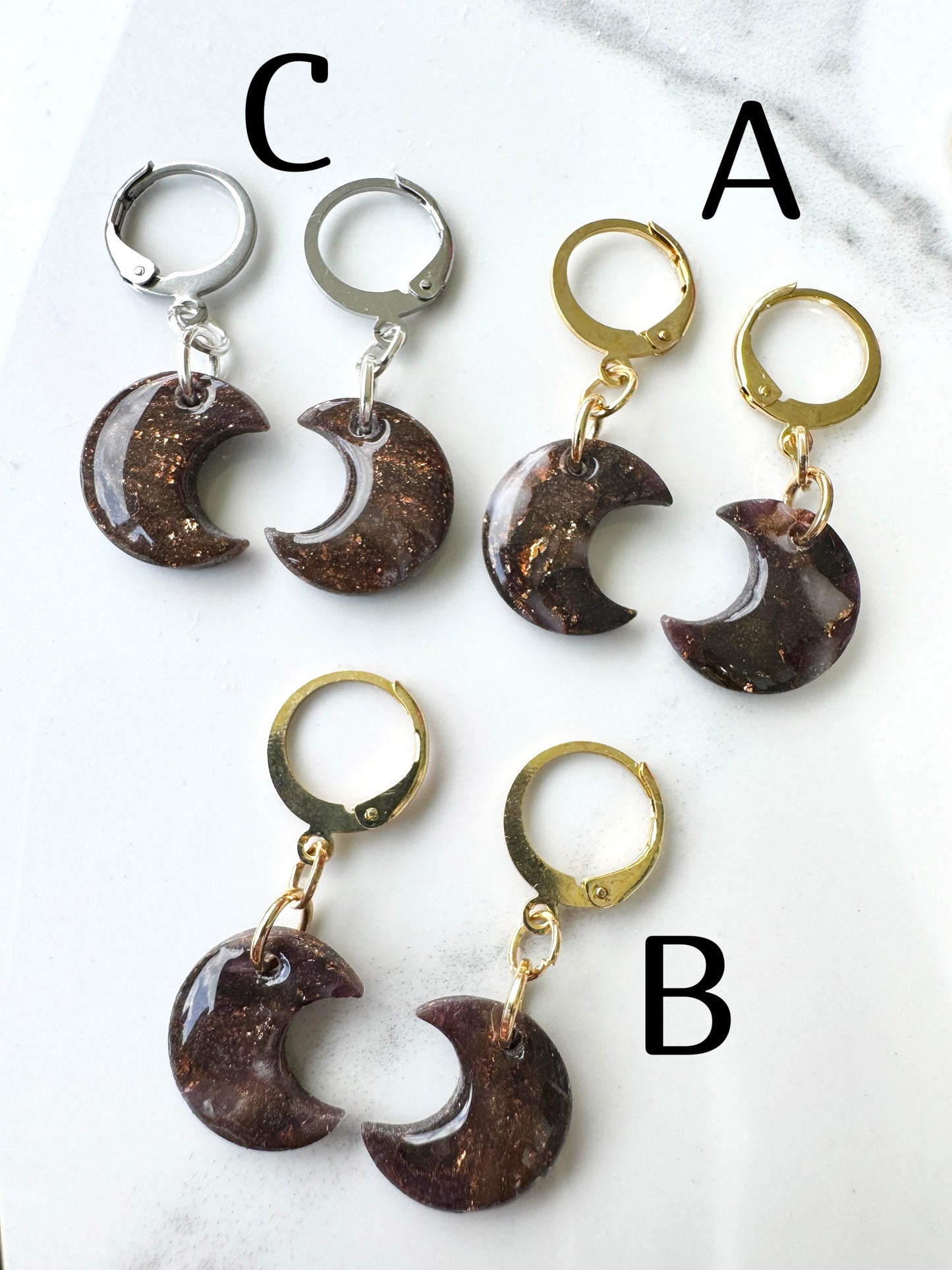 Copper Mini Moon Huggies