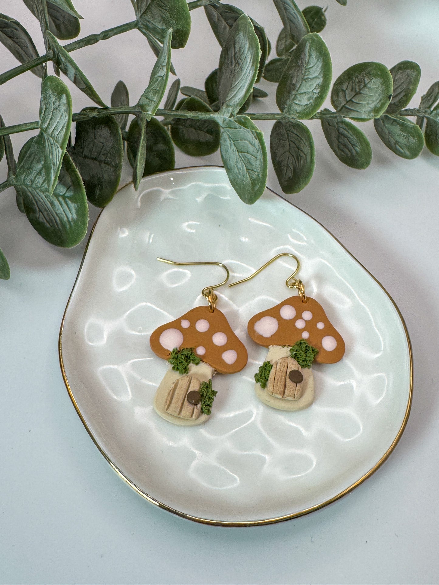 Orange Mushroom Cottages