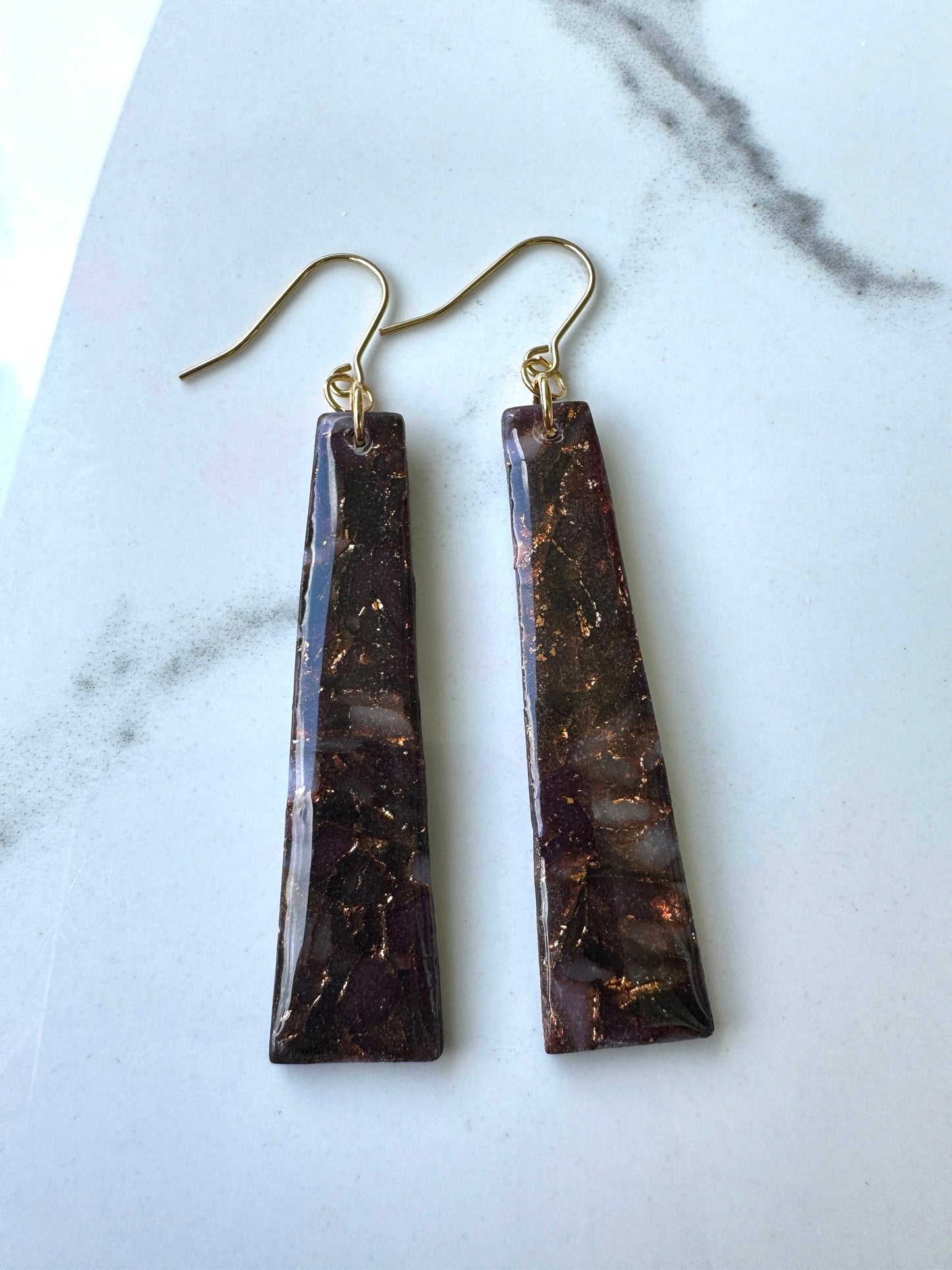 Copper Elongated Dangles