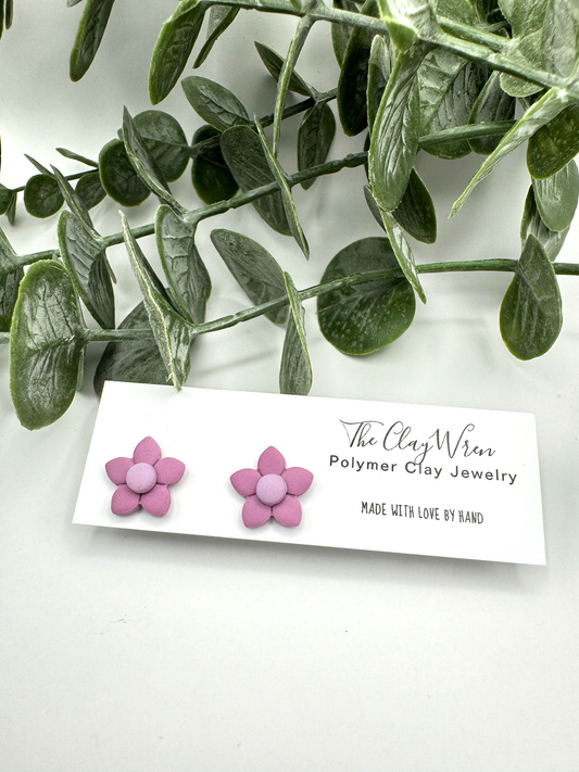 Spring Flower Studs
