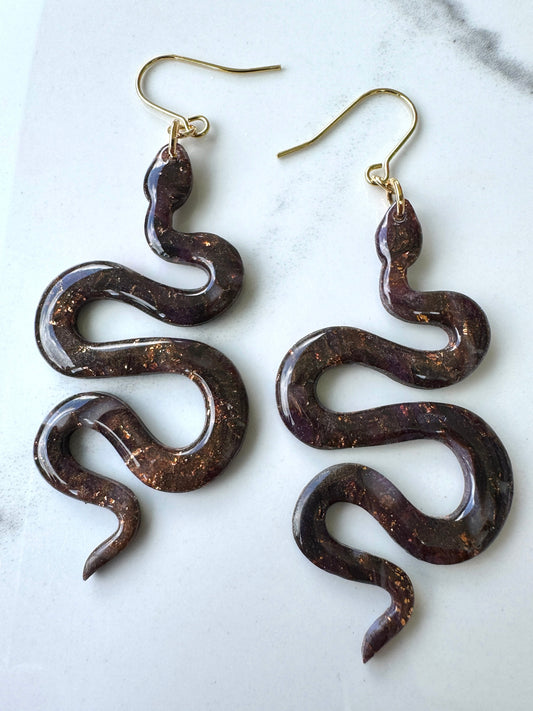 Copper Snake Dangles