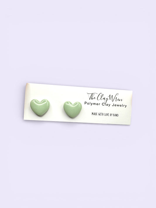 Heart Studs- Small (1 pair)
