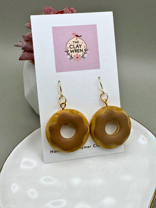 Large Fall Donut Dangle