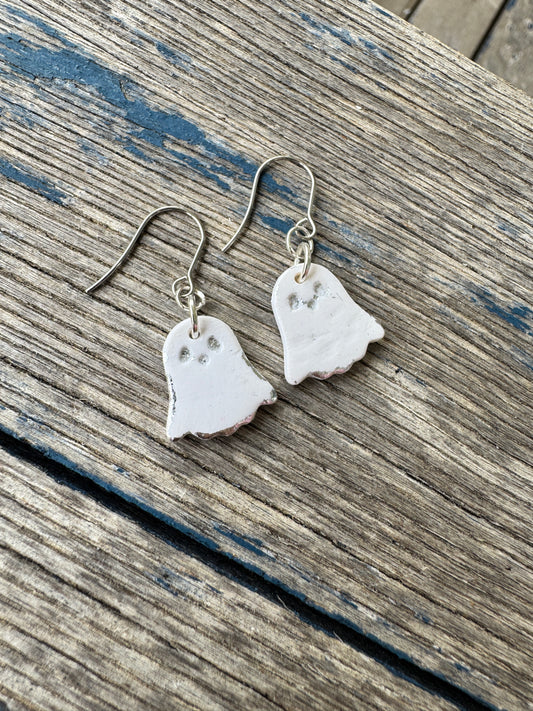 Foil Ghost Dangles