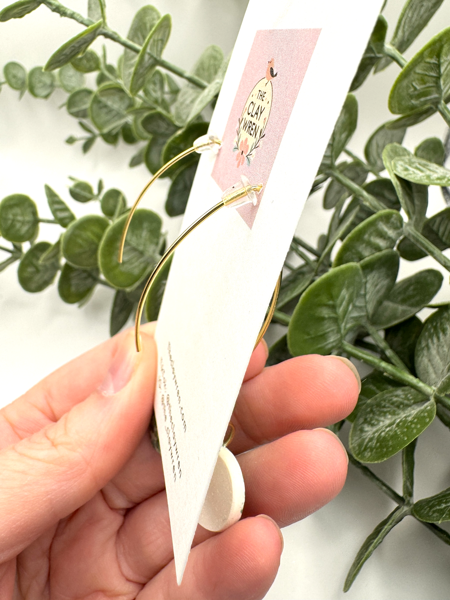 Shamrock hearts with charm (gold)