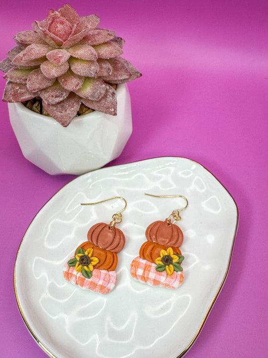 Pumpkin Stack Dangles
