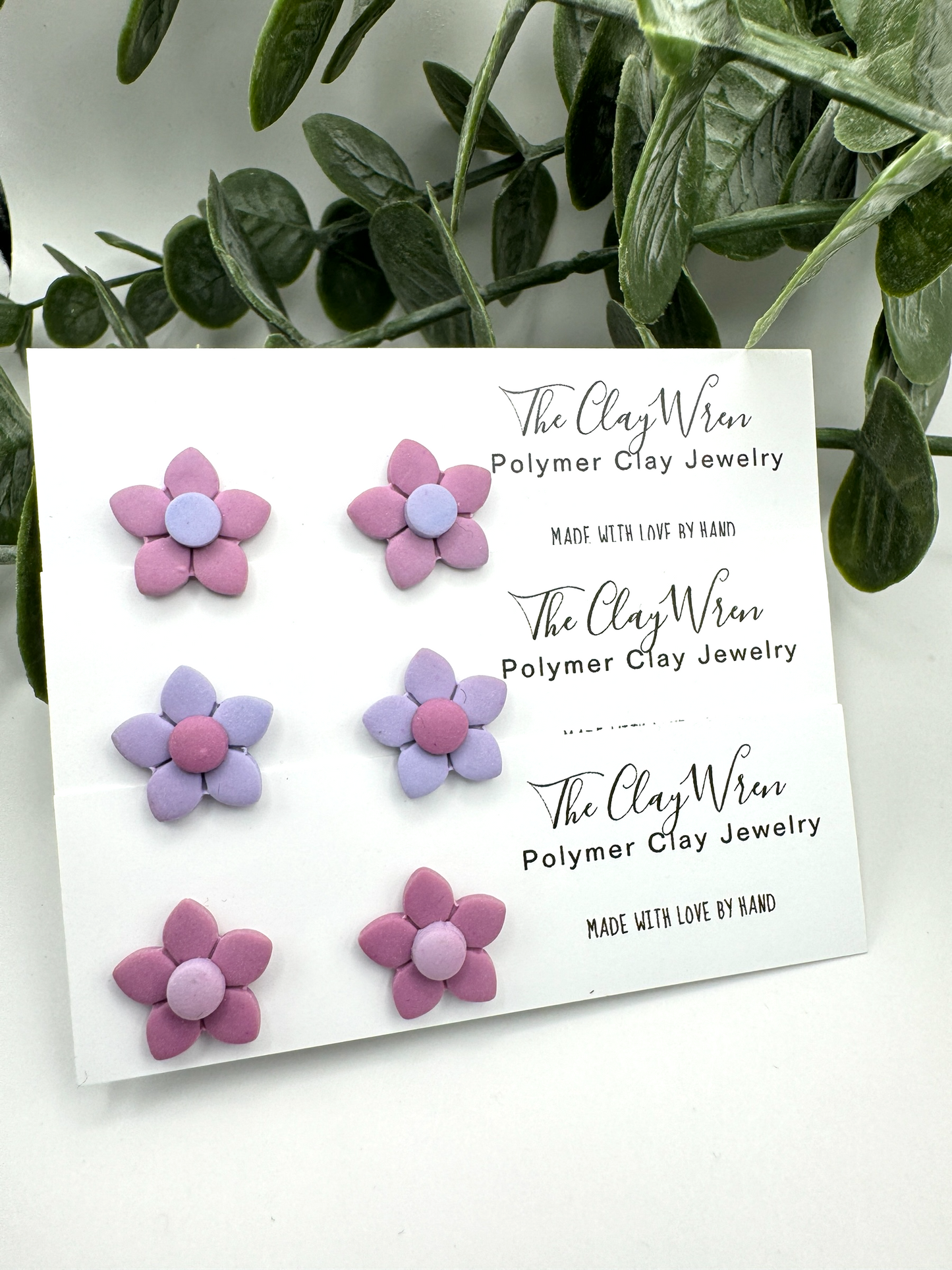 Spring Flower Studs