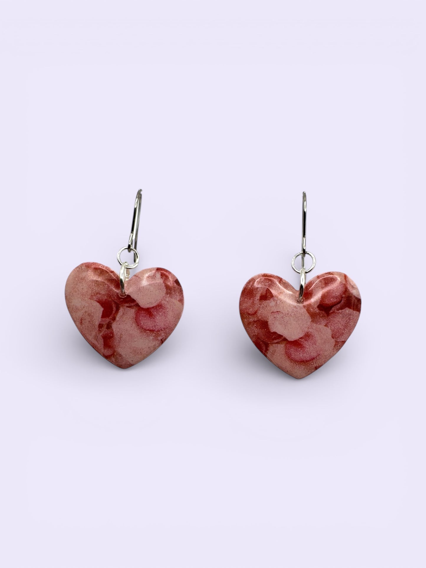 Heart Dangle- Rose Petal