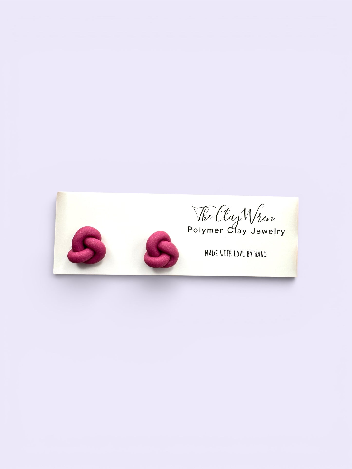 Knot Studs (1 Pair)