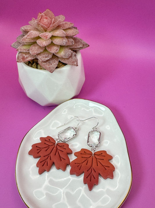 Ombré Maple Dangles
