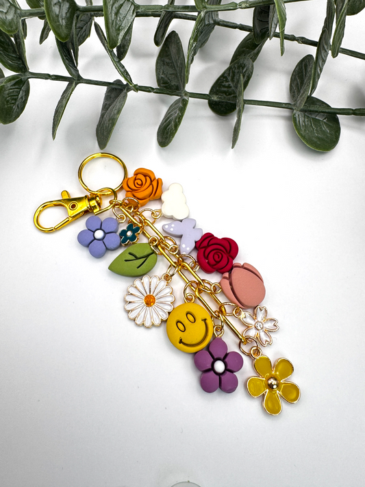 Flower Buddies Bag Charm- Yellow Flower