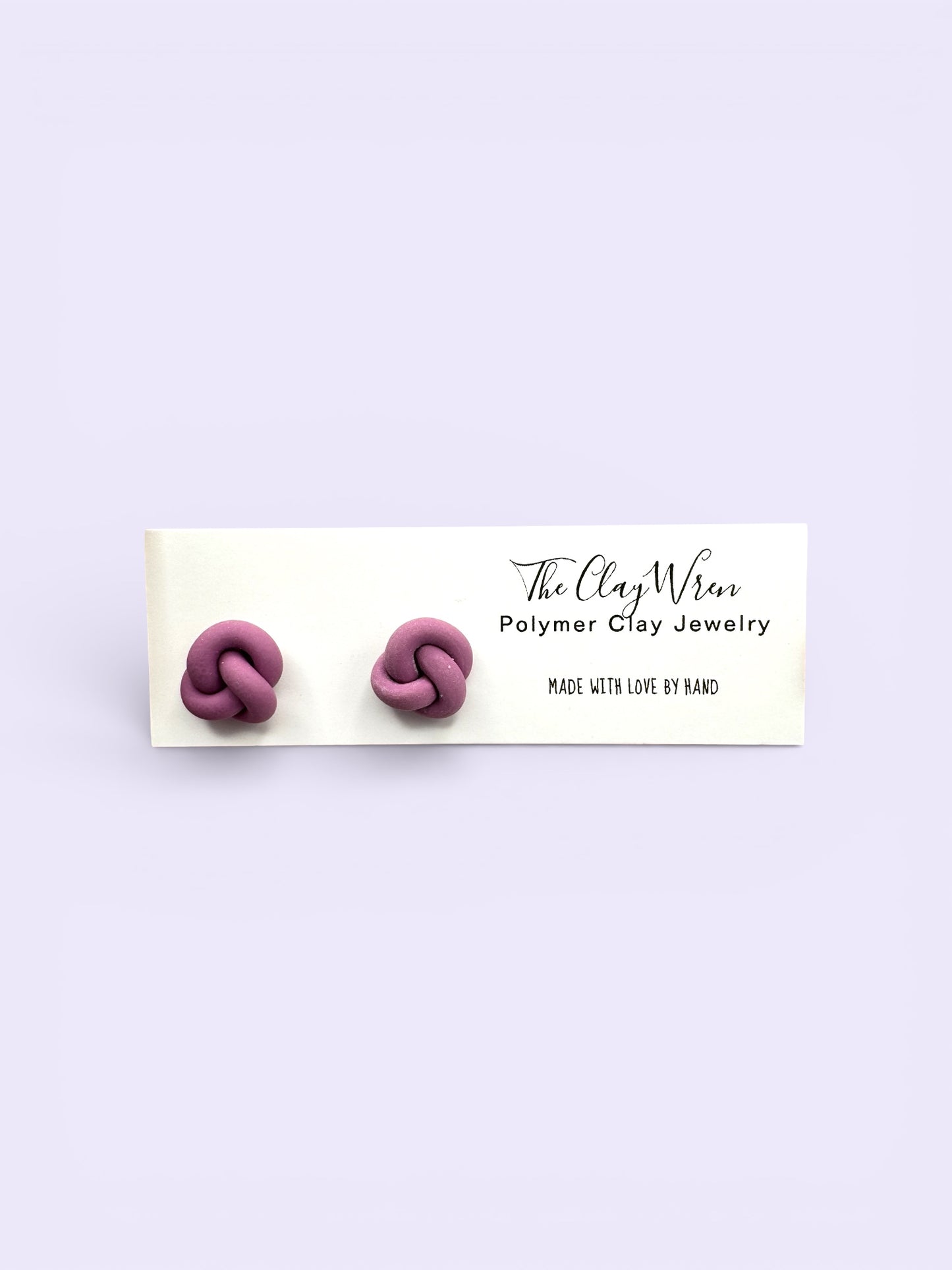 Knot Studs (1 Pair)