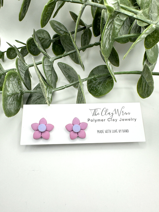 Spring Flower Studs