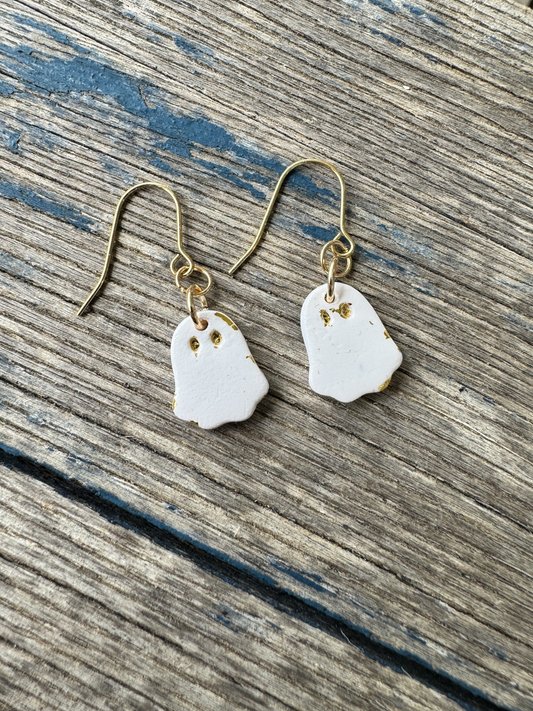 Foil Ghost Dangles