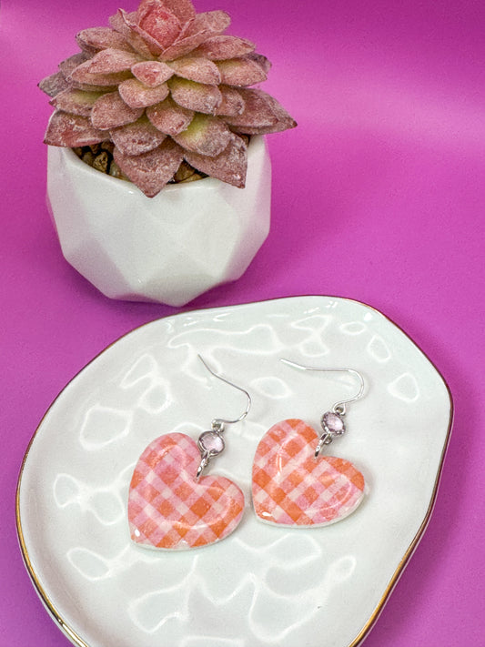 Fall Heart Dangle