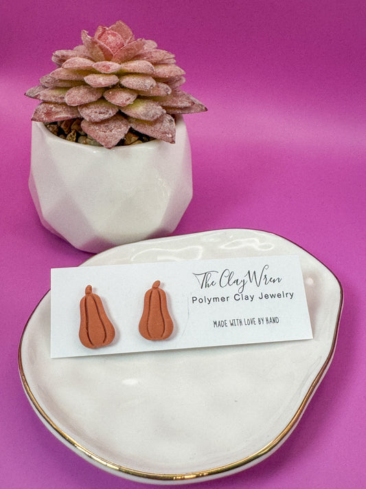 Tall Pumpkin Studs