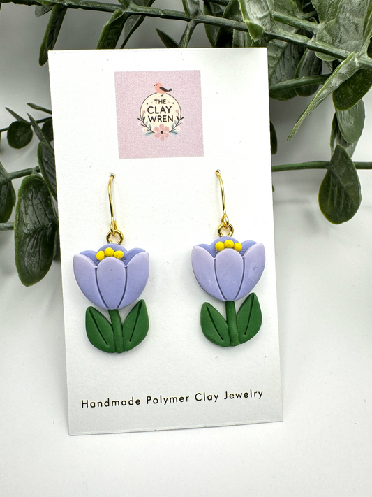 3D Spring Tulips- Ombré Thistle