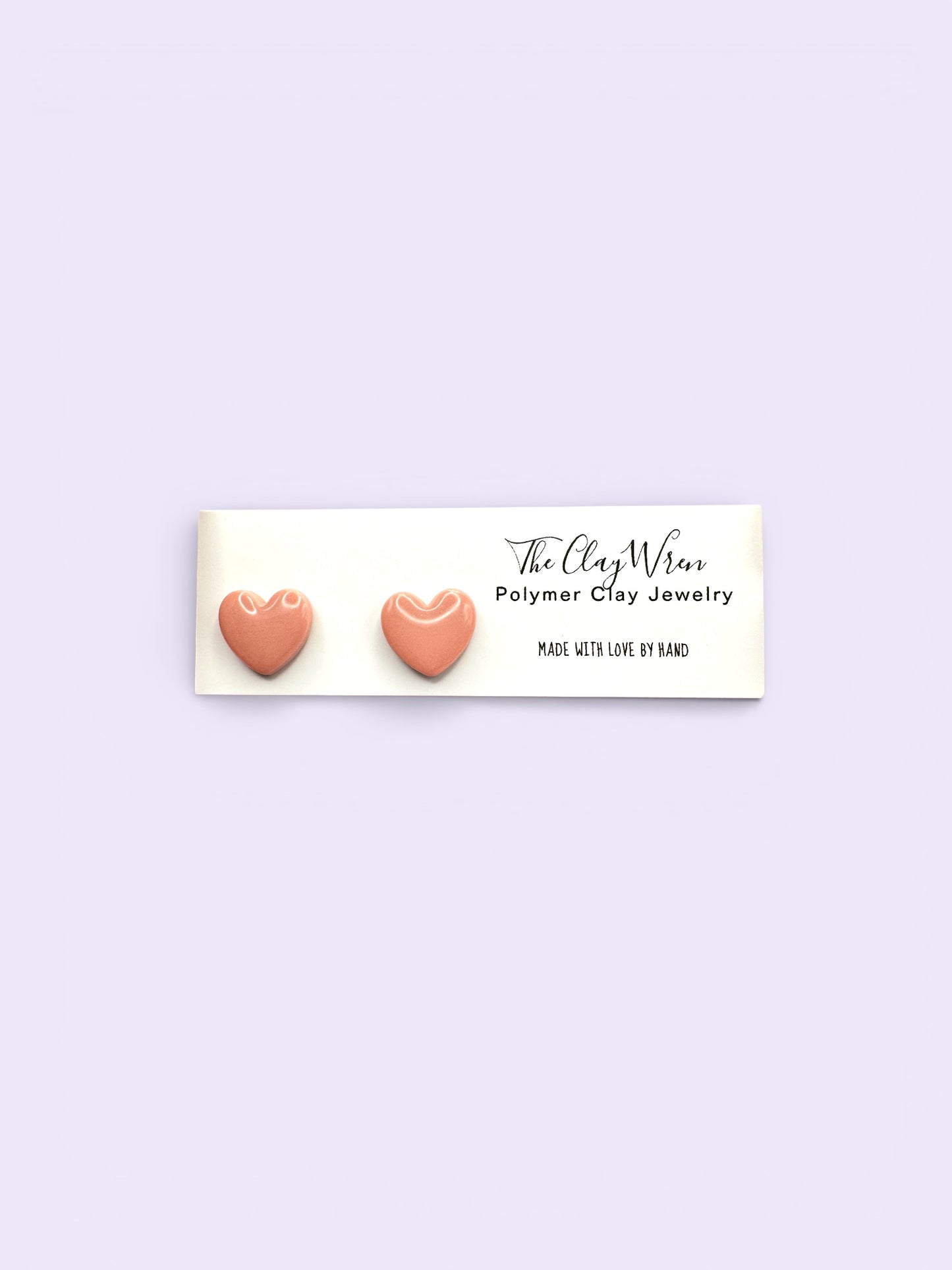 Heart Studs- Small (1 pair)