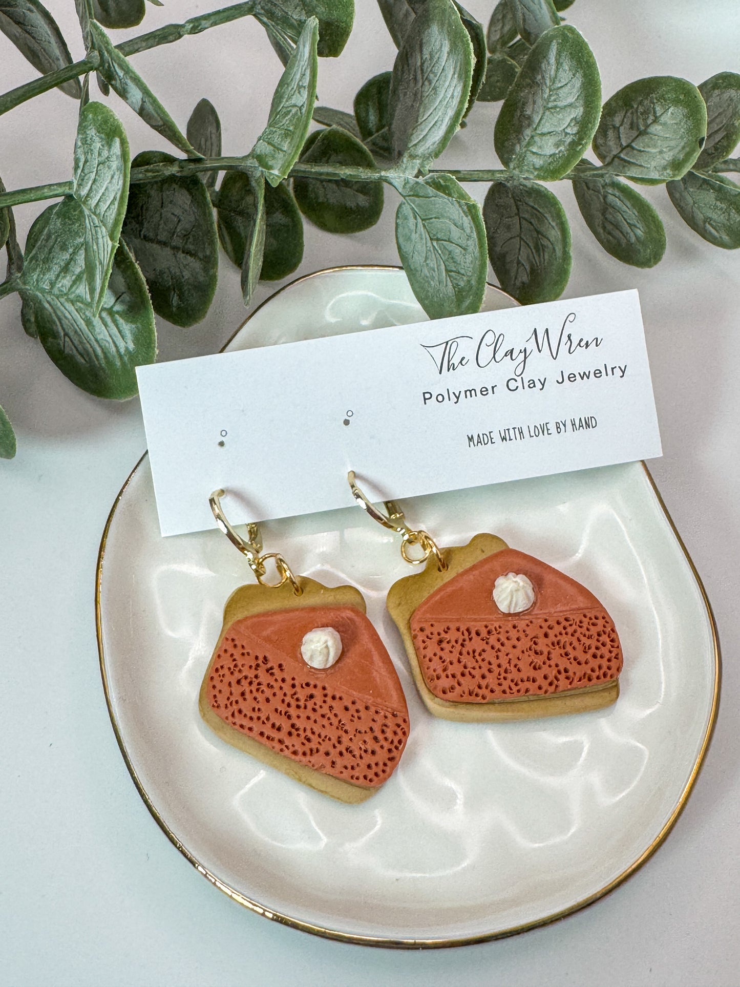 Gold Pumpkin Pie Huggies