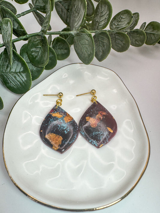 Watercolor Style Dangles