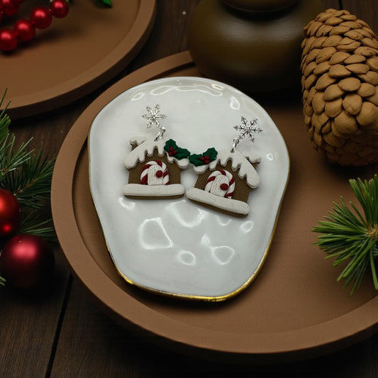 Gingerbread house dangles