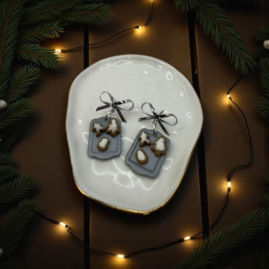 Christmas cookie tray dangles