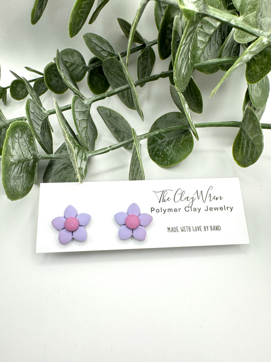 Spring Flower Studs
