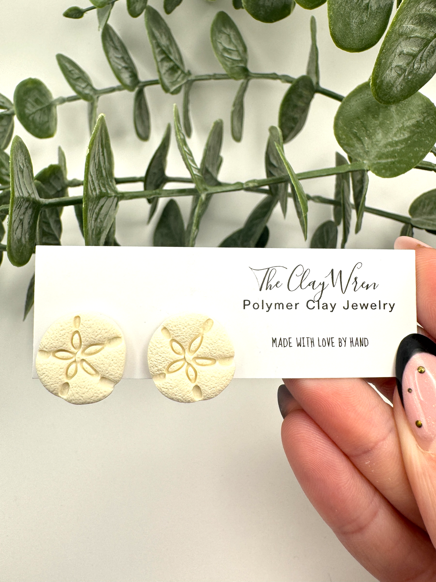 Sand Dollar Studs