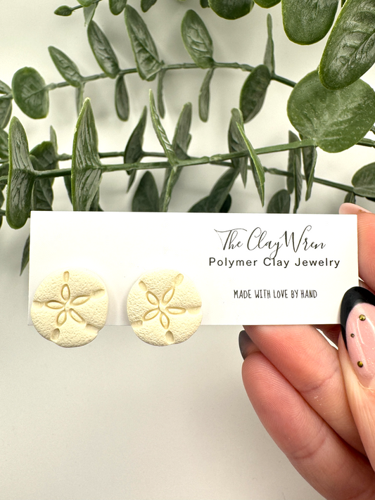 Sand Dollar Studs